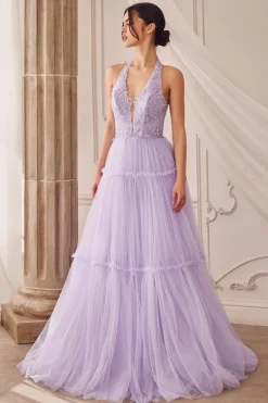 Andrea & Leo A1206 halterneck gallakjole