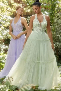 Andrea & Leo garden lace gallakjole