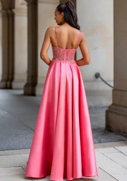 Gallakjole i mikado satin