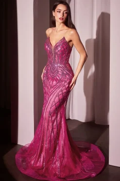 La Divine CC6018 stropløs gallakjole