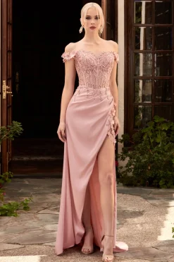 La Divine CD0186 festkjole i satin