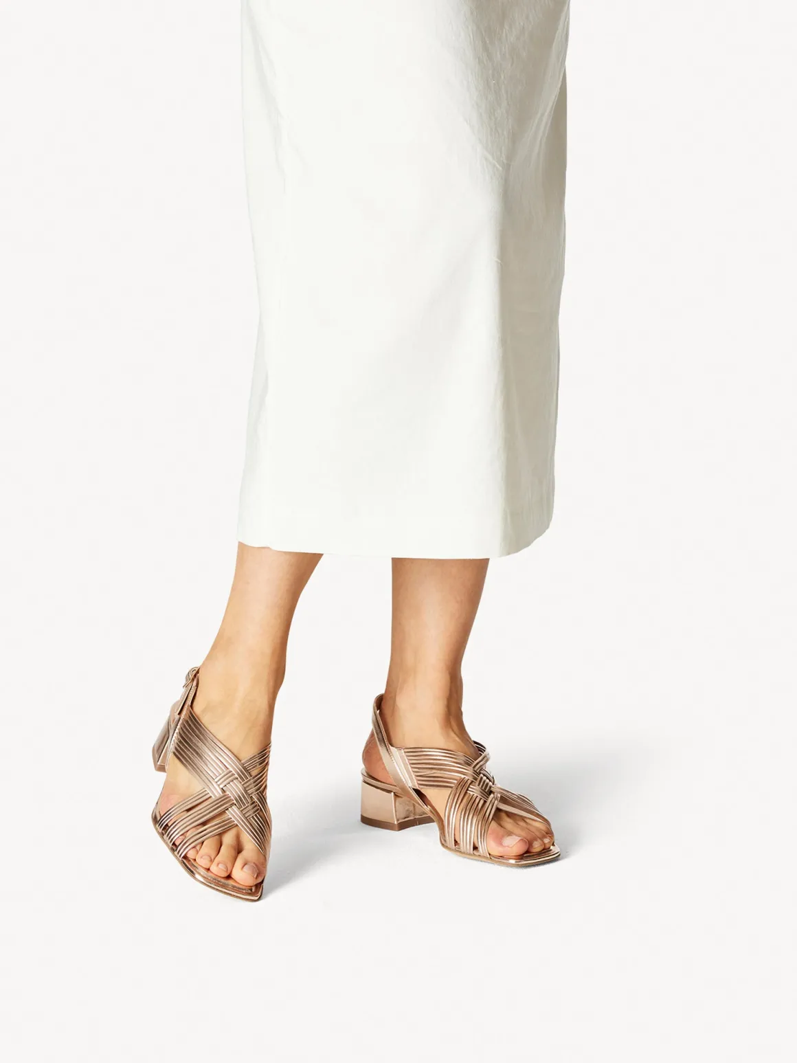 Tamaris - 28248 Sandal - Powder Metal