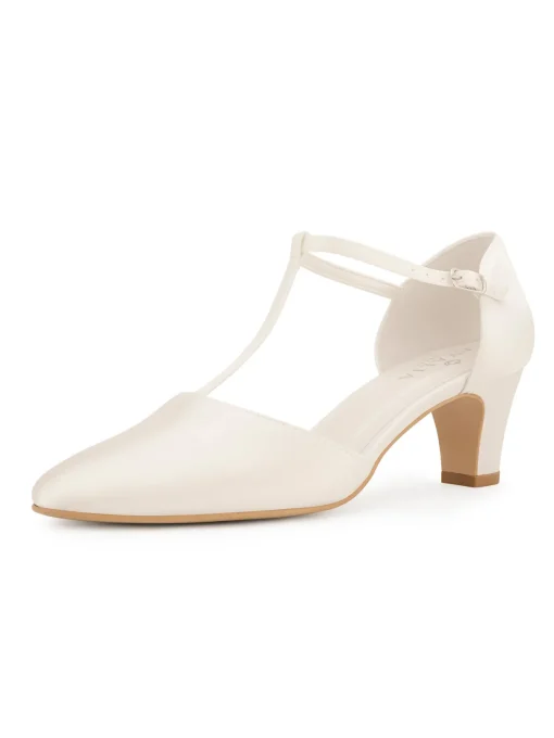 Avalia - Aura Heeled Sandal - White