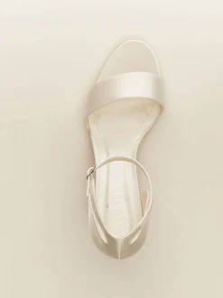 Avalia - Capri Heeled Sandal - Satin