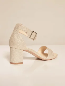 Avalia - Carrie Heeled Sandal - Gold