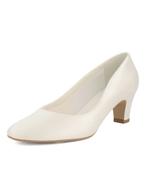 Avalia - Grace Pumps - White