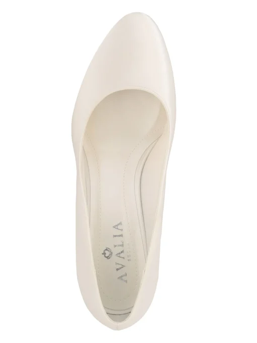 Avalia - Grace Pumps - White