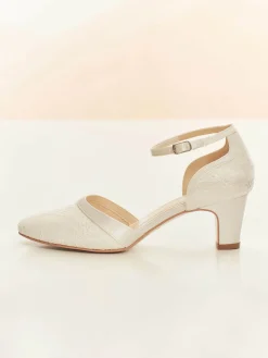 Avalia - Kati Heeled Sandal - White
