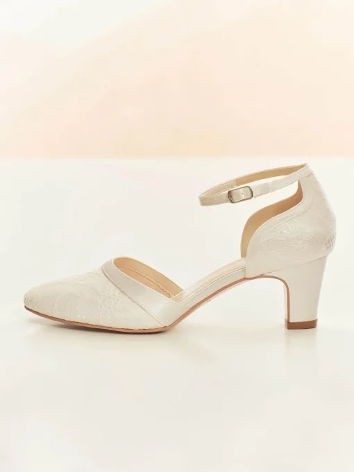 Avalia - Kati Heeled Sandal - White