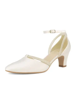 Avalia - Luna Heeled Sandal - White