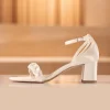 Avalia - Tea Heeled Sandal - White