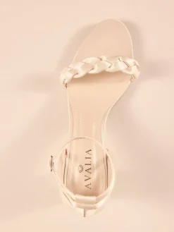 Avalia - Tea Heeled Sandal - White