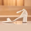 Avalia - Tina Heeled Sandal - White