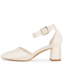 Avalia - Vera Heeled Sandal - White
