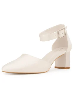 Avalia - Vera Heeled Sandal - White