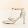 Avalia - Wilma Heeled Sandal - White