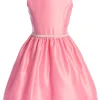Børnekjole i satin SK973