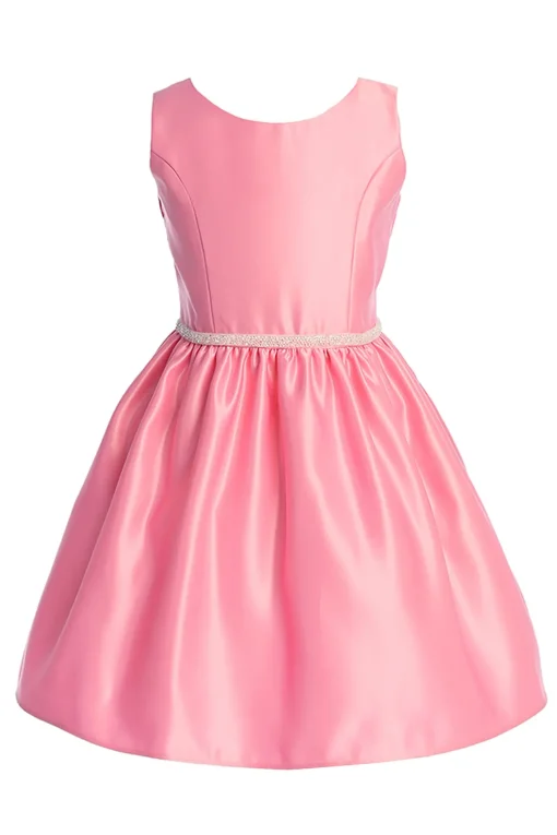 Børnekjole i satin SK973