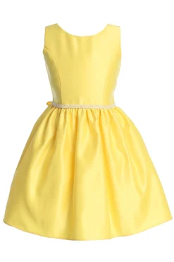 Børnekjole i satin SK973