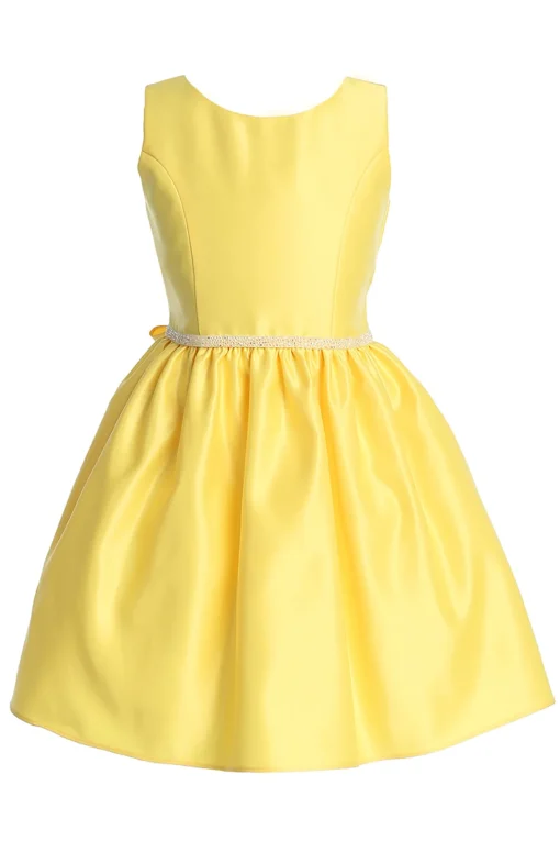 Børnekjole i satin SK973
