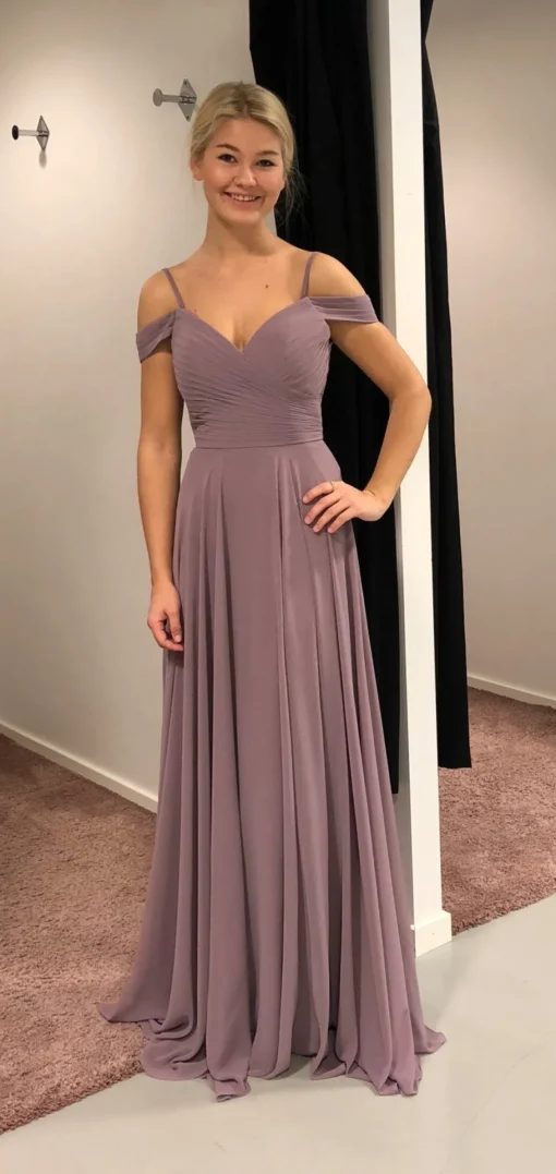 Eva chiffonkjole 5183
