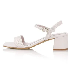 Fiarucci - Delphine Heeled Sandal - White
