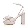 Fiarucci - Trellis Heeled Sandal - Rosa