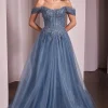 La Divine CD799 glitter gallakjole