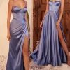La Divine corsage satinkjole 7495