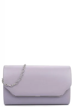 Lavendel farvet festtaske