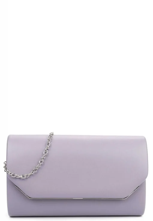 Lavendel farvet festtaske