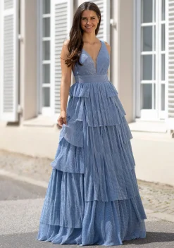Ruffled Christian Koehlert gallakjole 0773