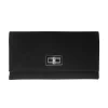 Sort velvet clutch B907