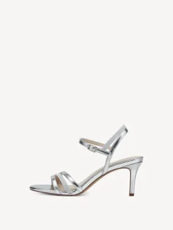 Tamaris - 28029 Heeled Sandal - Silver