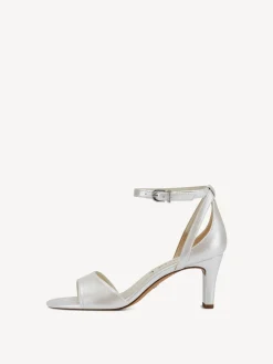 Tamaris - 28327 Heeled Sandal - White